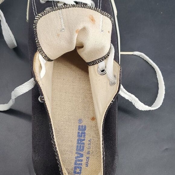 Converse AllStar High Top Black Sneakers Made in USA Size 12 - Picture 5 of 15